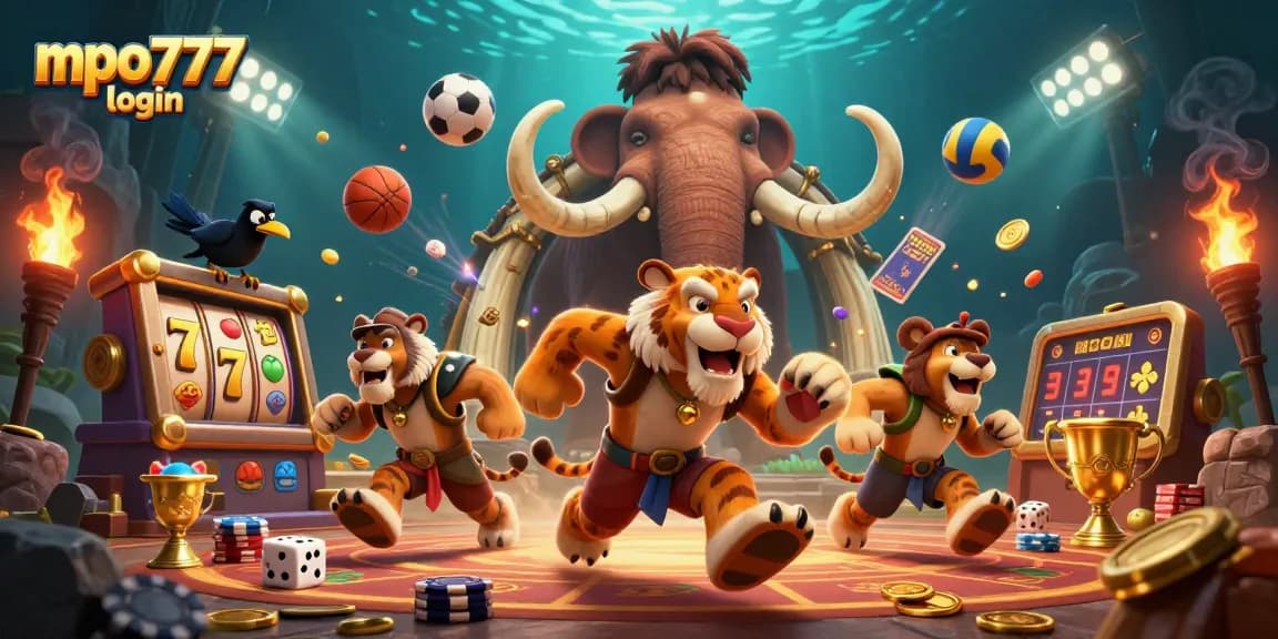 Engage in thrilling gameplay at mpo777 login with captivating slot machines and exciting casino elements.