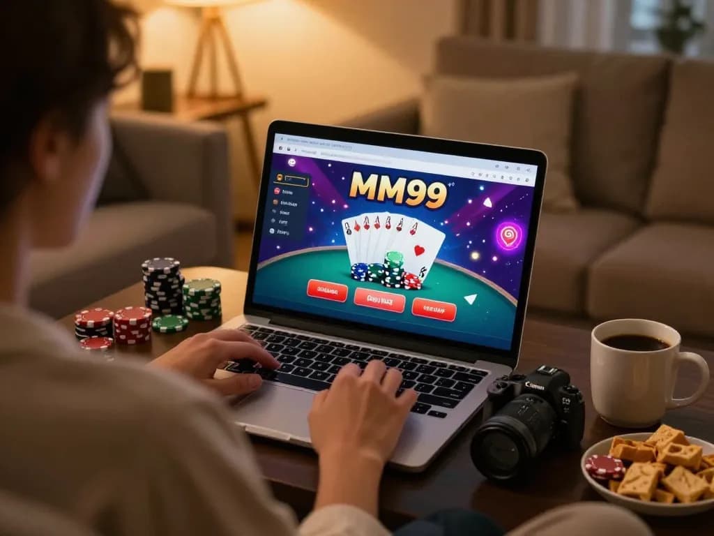 Engage in MM99 Đăng Nhập for an exciting online poker game night at home.