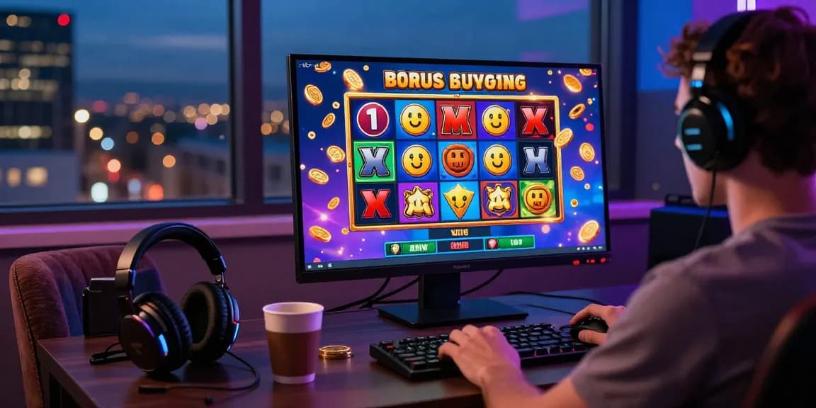 Experience the thrill of bonus buy slots at crownnorthill.co.uk with vibrant gaming setups and exciting visuals.