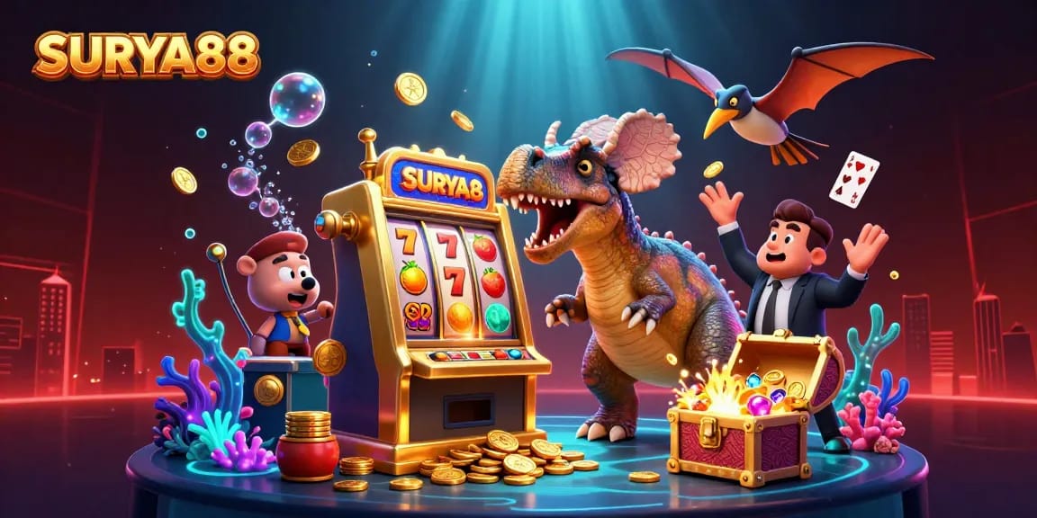 SURYA88 invites slot enthusiasts to experience thrilling jackpots with an exciting casino adventure.