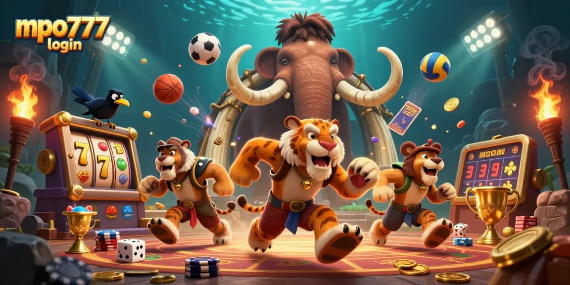 Engage in thrilling gameplay at mpo777 login with captivating slot machines and exciting casino elements.