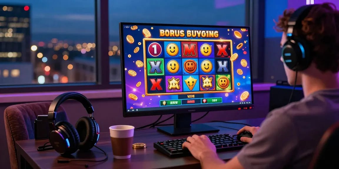 Experience the thrill of bonus buy slots at crownnorthill.co.uk with vibrant gaming setups and exciting visuals.