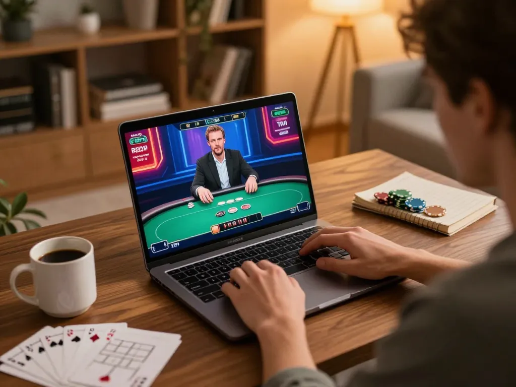 Engaging in an exciting poker game on Rik vip with strategies noted for successful play.