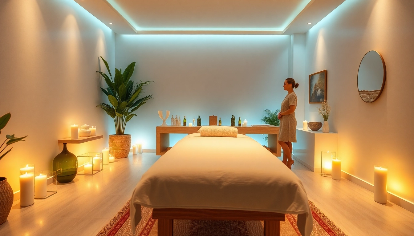 Relaxation and rejuvenation at 동탄출장마사지 with a serene massage setting.