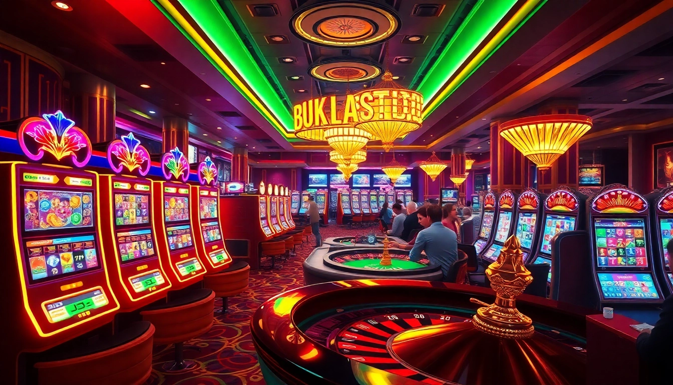 Experience the thrill of luxury12 with vibrant slots and engaging poker games.
