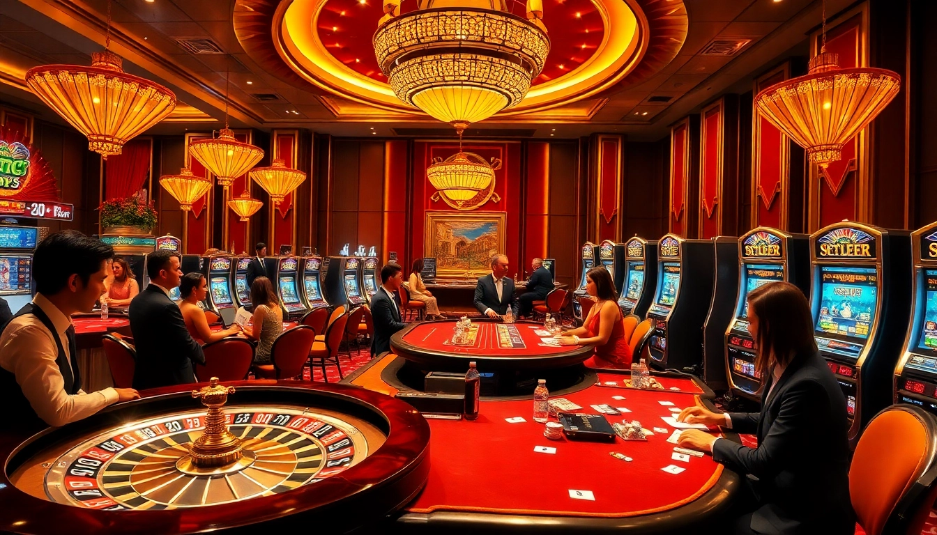 Experience the thrill of betting at https://bl555.exchange/ with vibrant casino visuals featuring roulette and poker.