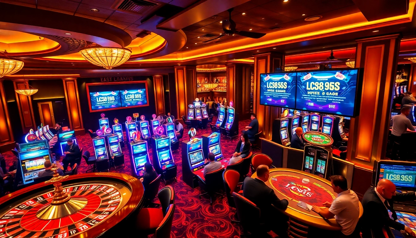Experience the thrill of high-stakes gambling at https://lc88ta.com/, where players enjoy live roulette and dynamic poker tables.