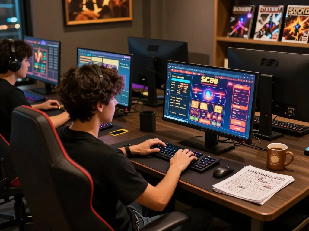 Player navigating SC88 online platform for an exciting gaming experience
