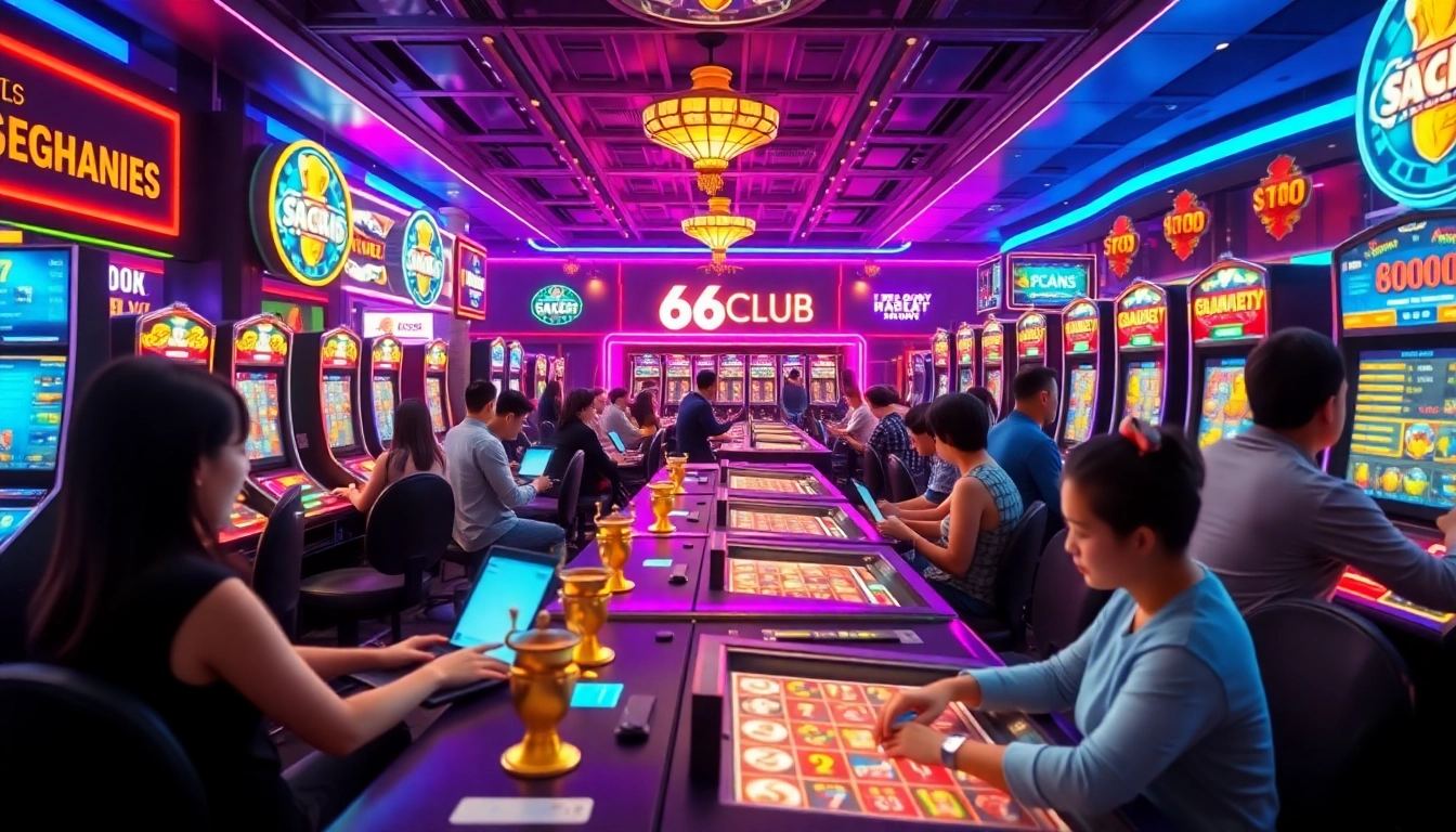Experience the vibrant online gaming atmosphere at https://66club.us.com/ with dynamic casino gameplay and diverse gamers.