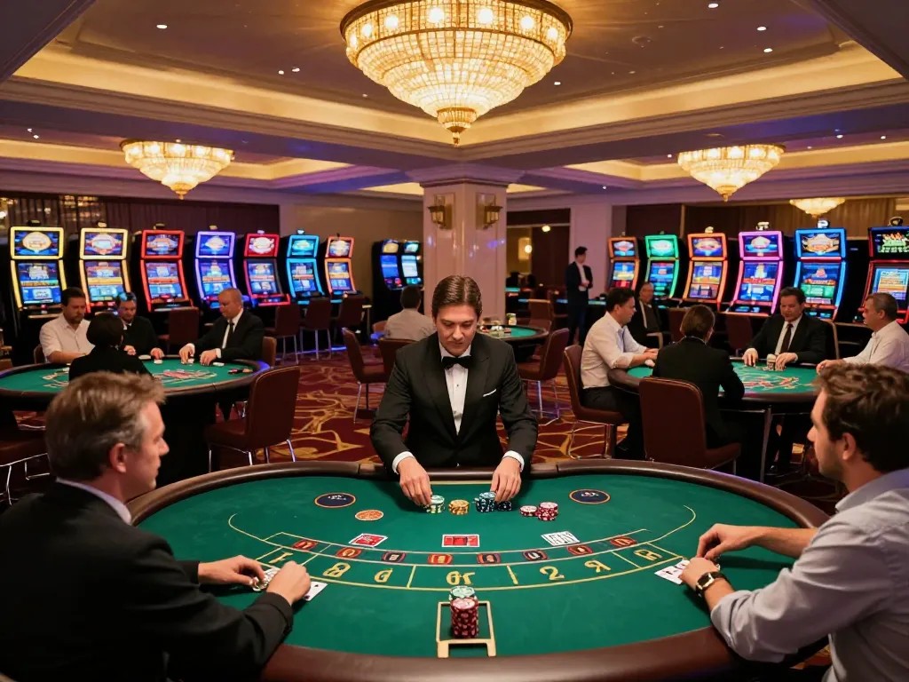 Players enjoying a thrilling poker game at 888NEW casino, showcasing excitement and dynamic gameplay.
