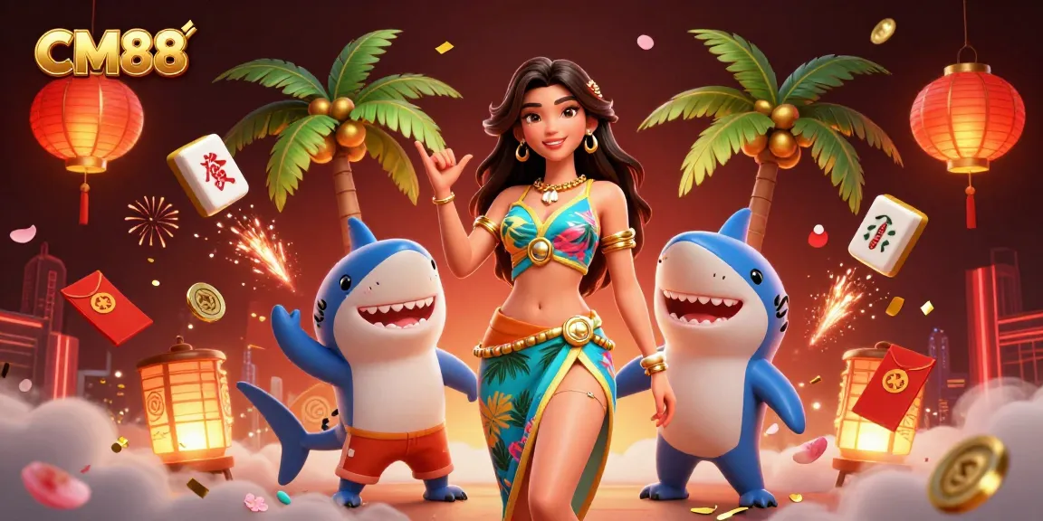 Engage with CM88’s vibrant 3D illustration, showcasing a casino spirit filled with excitement and chance.