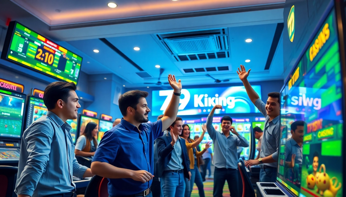 Spannende Online-Wett-Erfahrung bei 79king mit interaktiven Spielen und begeisterten Spielern.