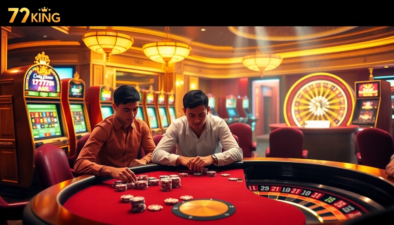 Experience the thrill of gambling at 79king's luxurious casino with engaging poker and vibrant slot machines.