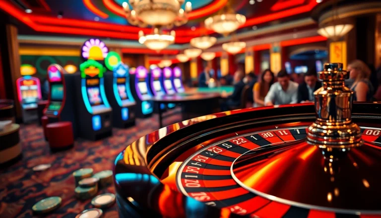Experience thrilling gambling action at NHÀ CÁI MM88 with a vibrant casino scene.