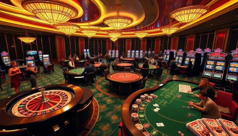 Experience the thrilling gameplay at 13Win's luxurious casino with exciting tables and vibrant gaming.