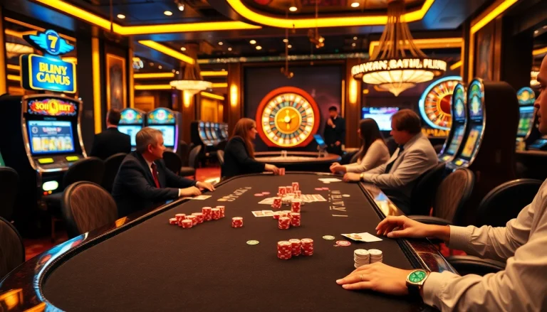 Experience the excitement of gambling with SOIBET black's luxurious casino ambiance.