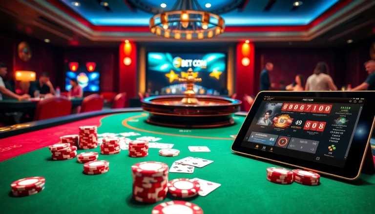 Experience high-stakes excitement at F8BET COM's luxurious casino tables.