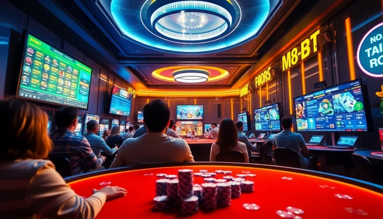 Experience the excitement of F8BET with vibrant online gaming visuals.