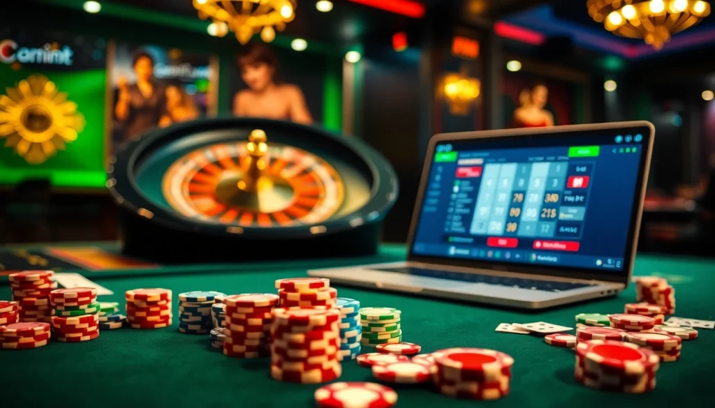 Winning strategies at https://rr88.auction/ with vibrant casino tables and exciting poker action.