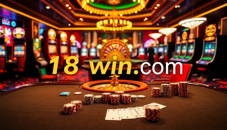 Experience thrilling wins at 18win com with vibrant casino tables and exciting gaming action.