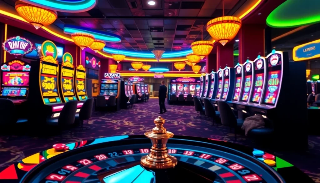 Experience thrilling gambling action at https://kuwinblog.com/ with vibrant casino visuals and engaging game elements.