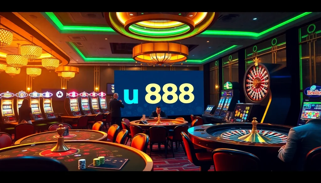 Experience the excitement of u 888 at a vibrant casino packed with thrill and luxury.