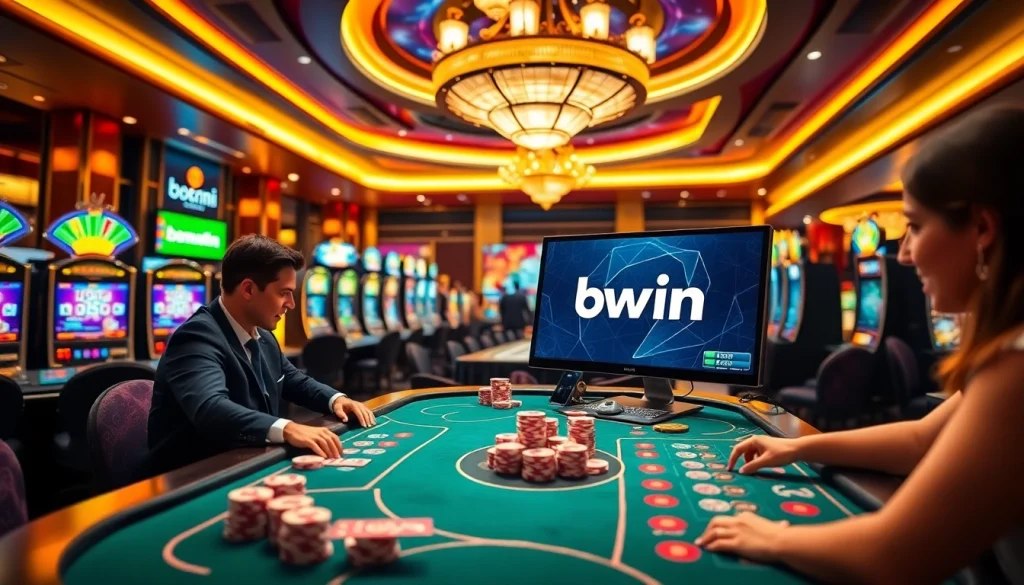 Experience the thrill of professional gambling at bomwin with exciting casino games and vibrant atmosphere.