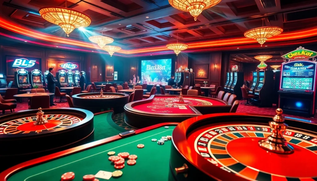 Experience thrilling gameplay with bl555 com, showcasing exciting casino games and vibrant betting activities.