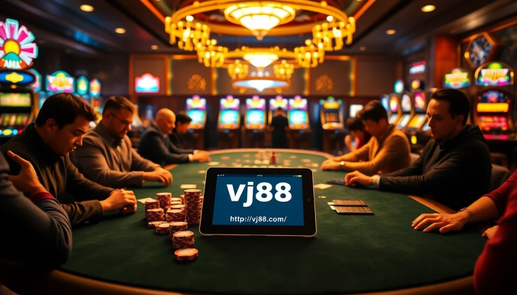 Experience excitement at https://vj88.com/ with our vibrant casino scene featuring exclusive poker games.