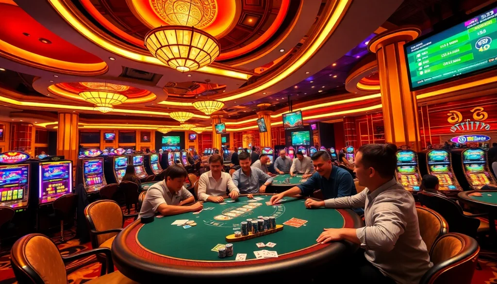 Celebrate big wins at bk8thai’s luxurious casino gaming tables and slot machines.