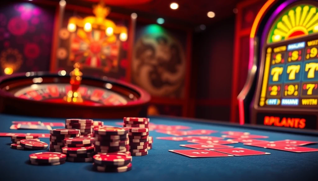 Engage in thrilling games at situs apiraja88 with vibrant casino elements and exciting gameplay.